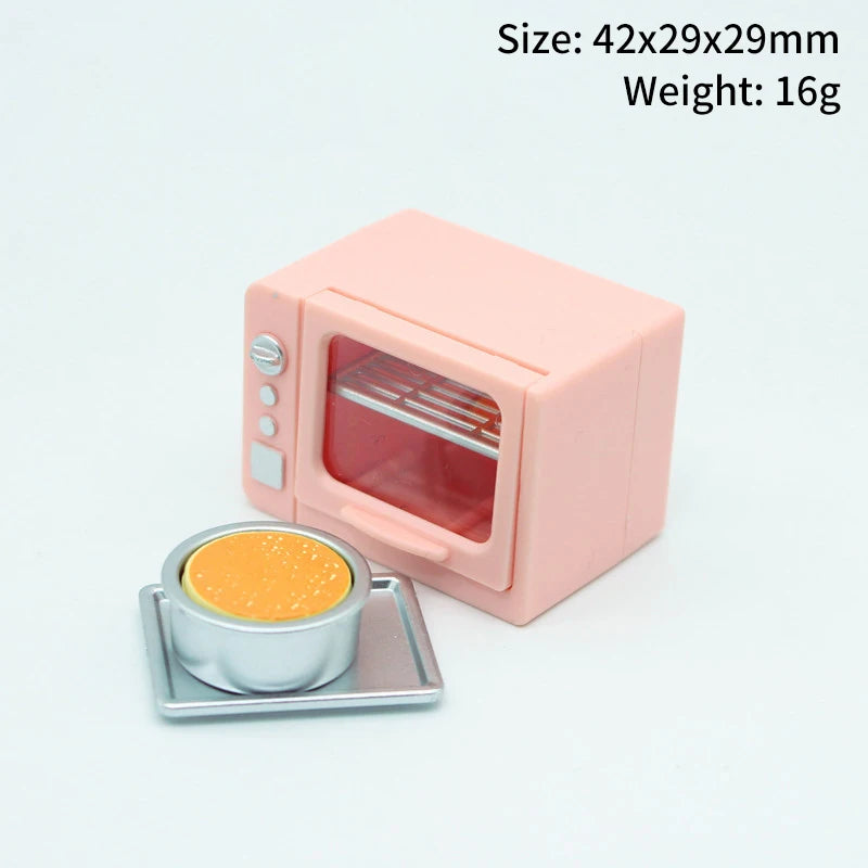 1PC Dollhouse 1/12 Scale Mini Bread Machine Miniature Kitchen Access Toaster Home Decoration Spoon Shovel Cookware Model