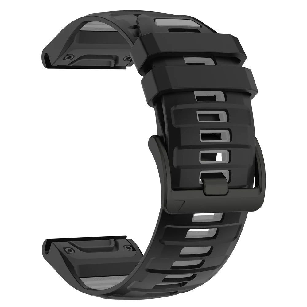 Sport Strap Silicone Watch Band 22mm 26mm For Garmin Fenix 8 Pro E 7 7X 6 6X 5 5X Plus Quick Release Bracelets Women Men Correa