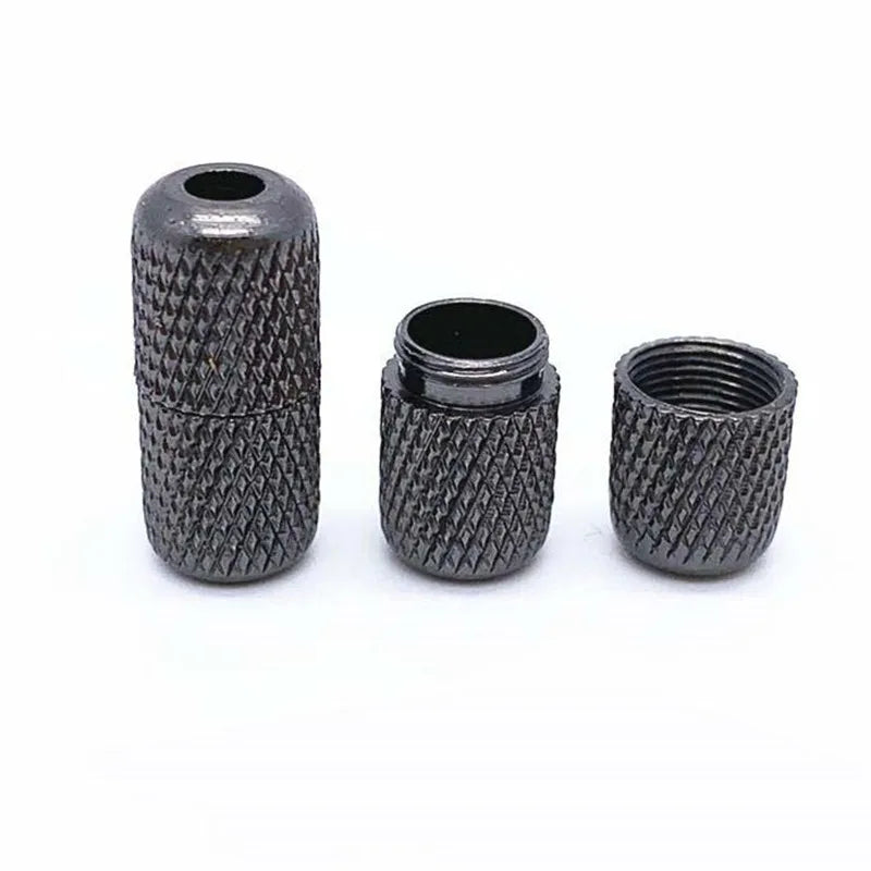 1Pair Elastic Laces Clasps Metal Capsule Lock Buckles Tip Ends Lazy Shoelace No Tie Shoelaces Tieless Accessries