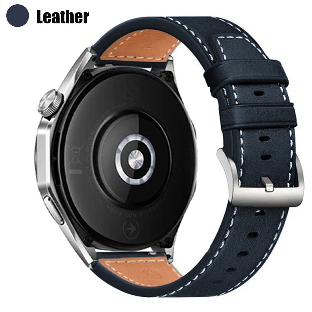 Replacement 22mm Strap For Huawei Watch GT6 6Pro GT5 GT 4 3 2 46mm Watch 5 4 Pro Smartwatch Leather Silicone Bracelet Wristbands