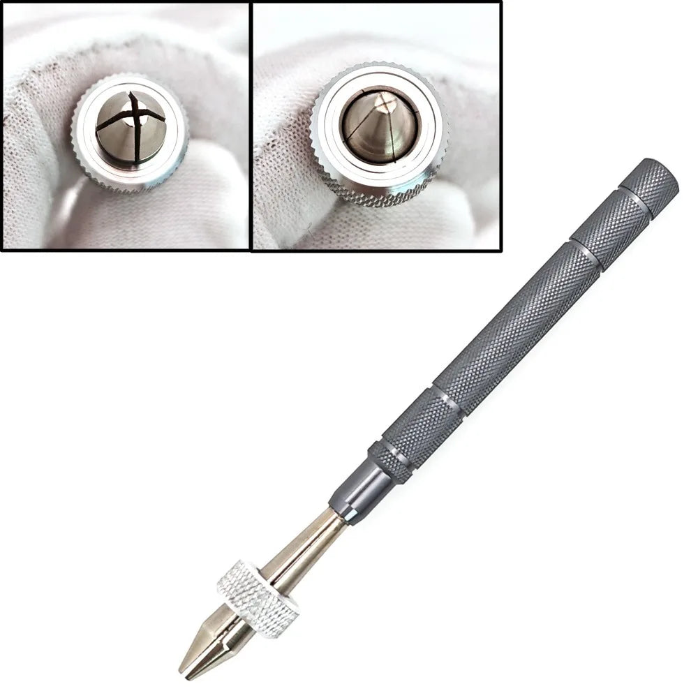 Watch Repair Tools Precision Pallet Lever Tweezers & Crown Clamp Vise Mechanical Watch Escapement Lever for Installation