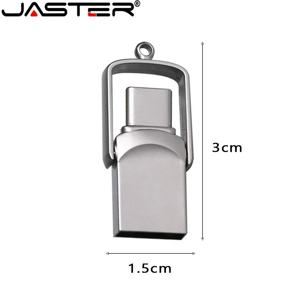 NEW Mini 64GB 128GB Type C Ultra Dual USB Flash Drive Memory Stick Thumb Pen Drive Creative Gifts for Business USB Flash Drives