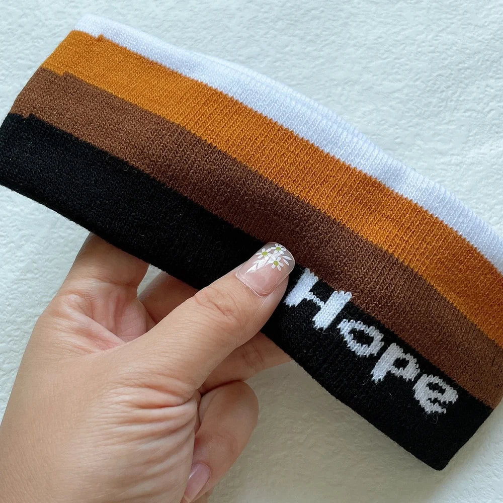 1PCS Sweat Band Sports Headband Fitness Sweat-Absorbing HairBand Yoga Jog Running Makeup Bath Headscarf Hair Accessories Unisex