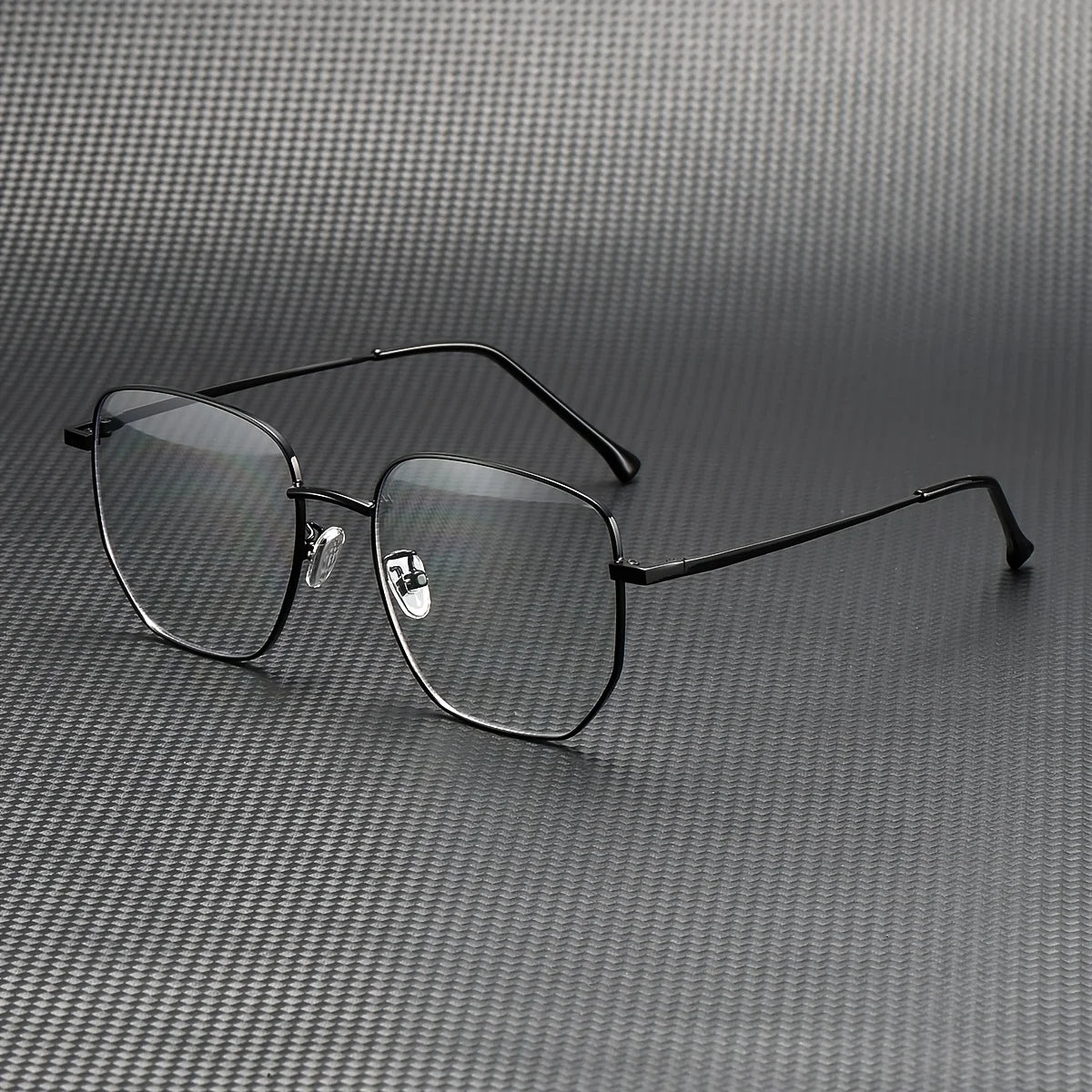 Transparent Computer Glasses Frame Women Men Anti Blue Light polygon Eyewear Blocking Glasses Optical Spectacle Eyeglass