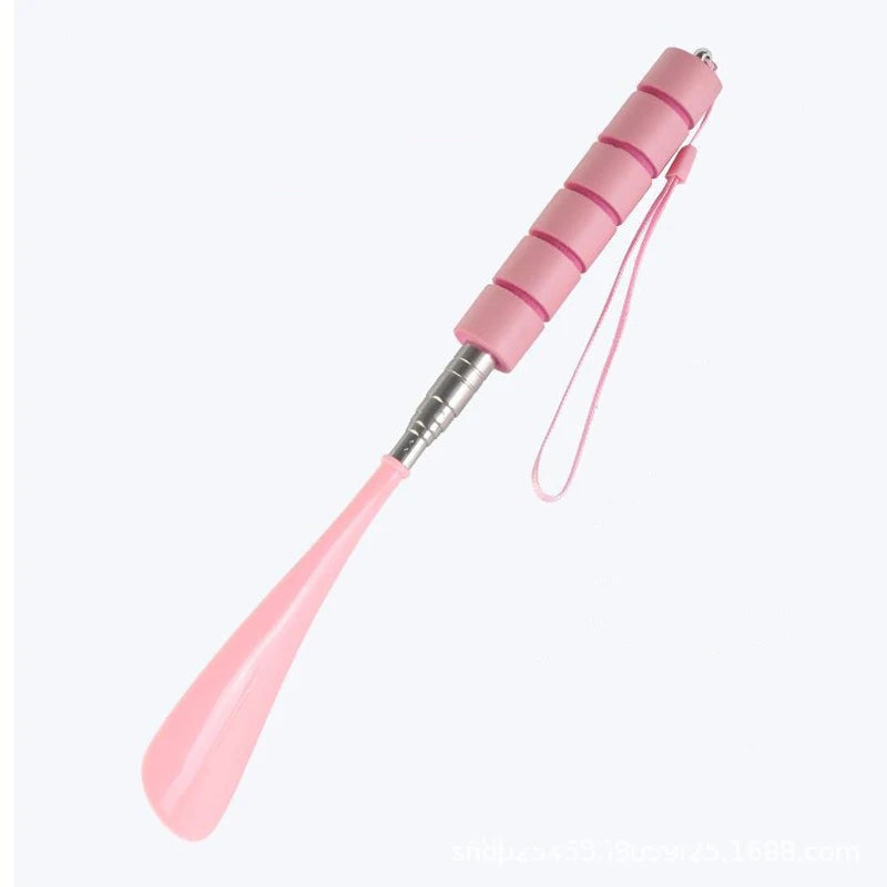 Stretchable Long Shoe horns 30cm-71cm Metal Shoehorn pregnant woman elderly Shoe spoon household Shoe spatula 1Pcs/2Pcs