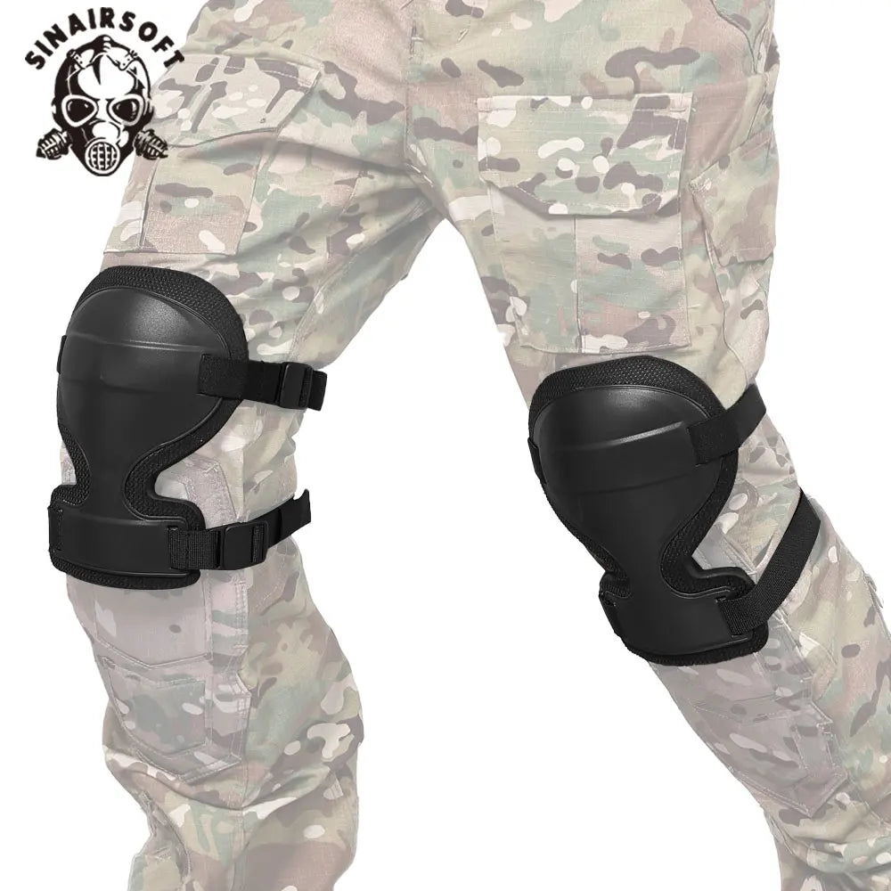 Tactical Airsoft ARC Combat Protective Knee Caps Army Durable Knee Pads