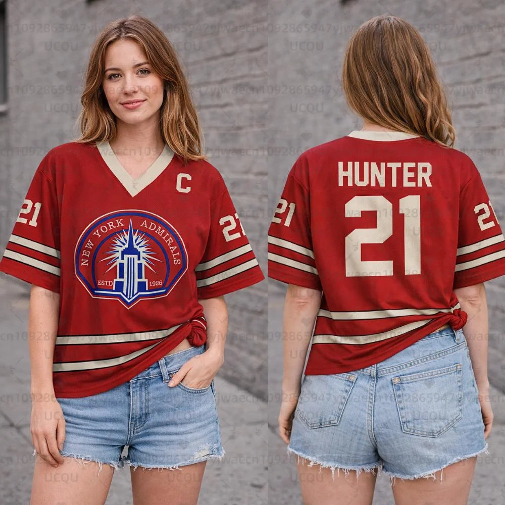 New Men's Women's Heated Rivalry Hockey Jersey Short Sleeve Tee Rozanov HOLLANDER Short Sleeve T-shirt Unisex Tops