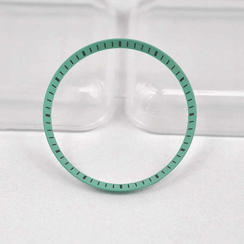 30.5mm Watch Chapter Rings Fit SKX007 SKX009 SRPD Watch Case Plastic Inner Ring NH35 NH36 Movement Men's Watch Parts Replace