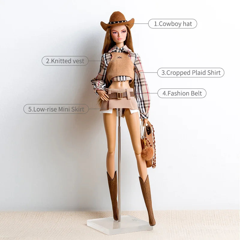 2026 New Xianxian Doll Clothes Set High-end Wear Suit Coat Top Skirt Princess Exquisite Makeup Dress Up Toys Doll Accessories