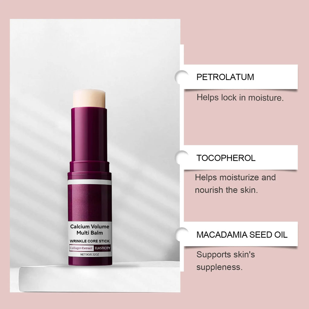 Multi-use Balm Stick for Face Neck Eye Lip Moisturizing Dewy Glow Multi Balm Barrier Support Hydrating Skincare Stick Dry  Skin