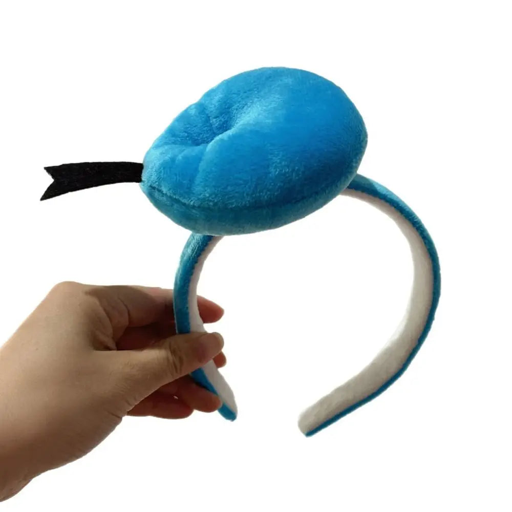 Funny Sky Blue Sailor Hat Hairband Fun Accessory Cartoon Wash Face Headband Cartoon Headgear Party Event