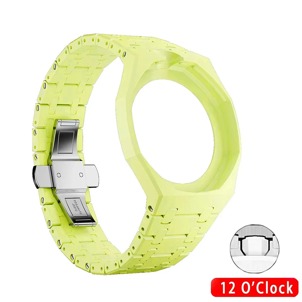 Luxury Modification Kit for Swatch X AP Royal POP Plastic Ceramics Watch Case Strap Pocket Changer To Wristwatch