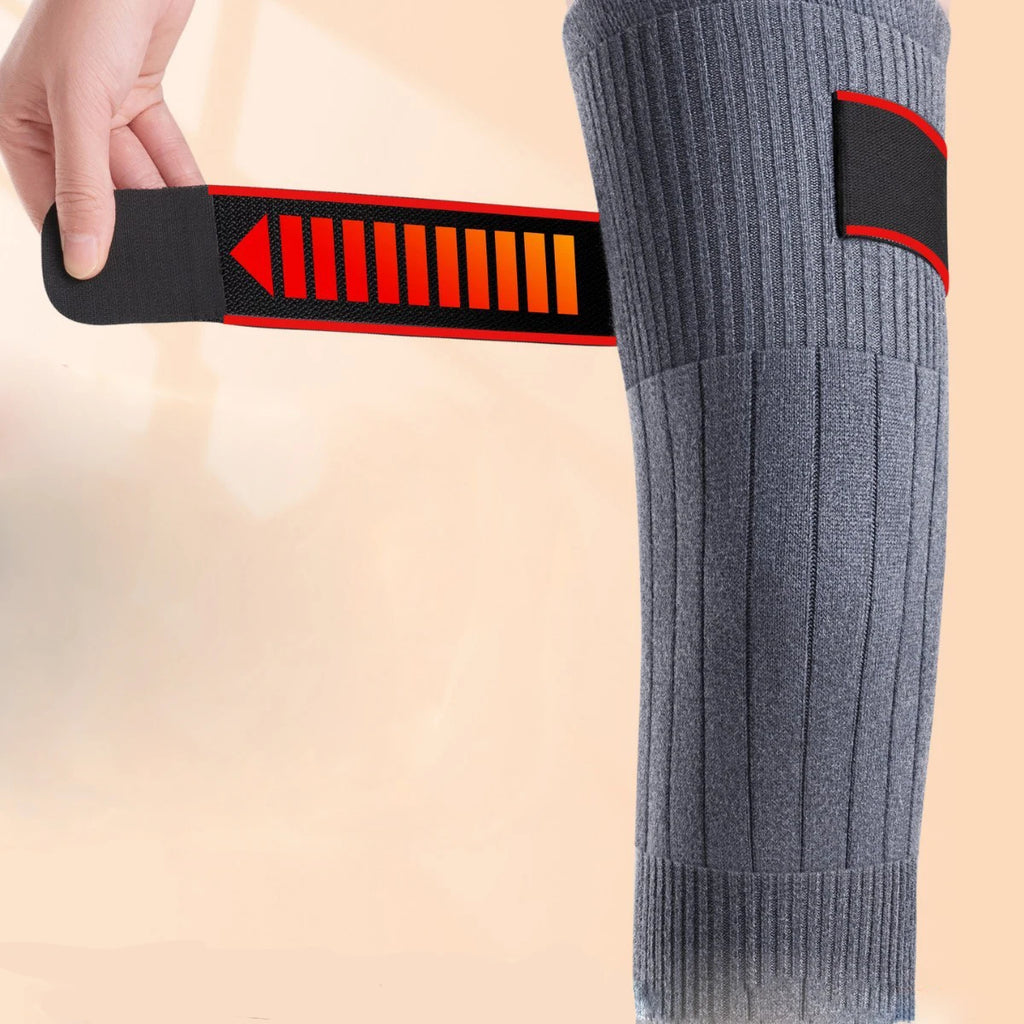 Tie up knee warmers, extended leg warmers, thick anti slip knee pads for both men and women