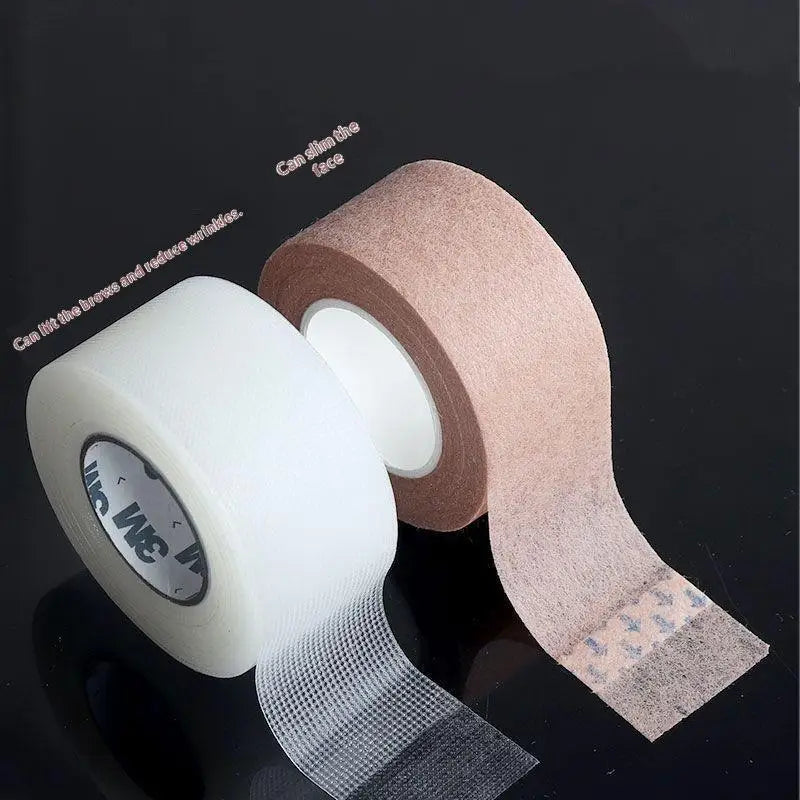 New PE/Non-woven Fabric Facial Tape Breathable Professional Cosplay Makeup Tape Transparent Lift  Double Eyelid Tape Makeup