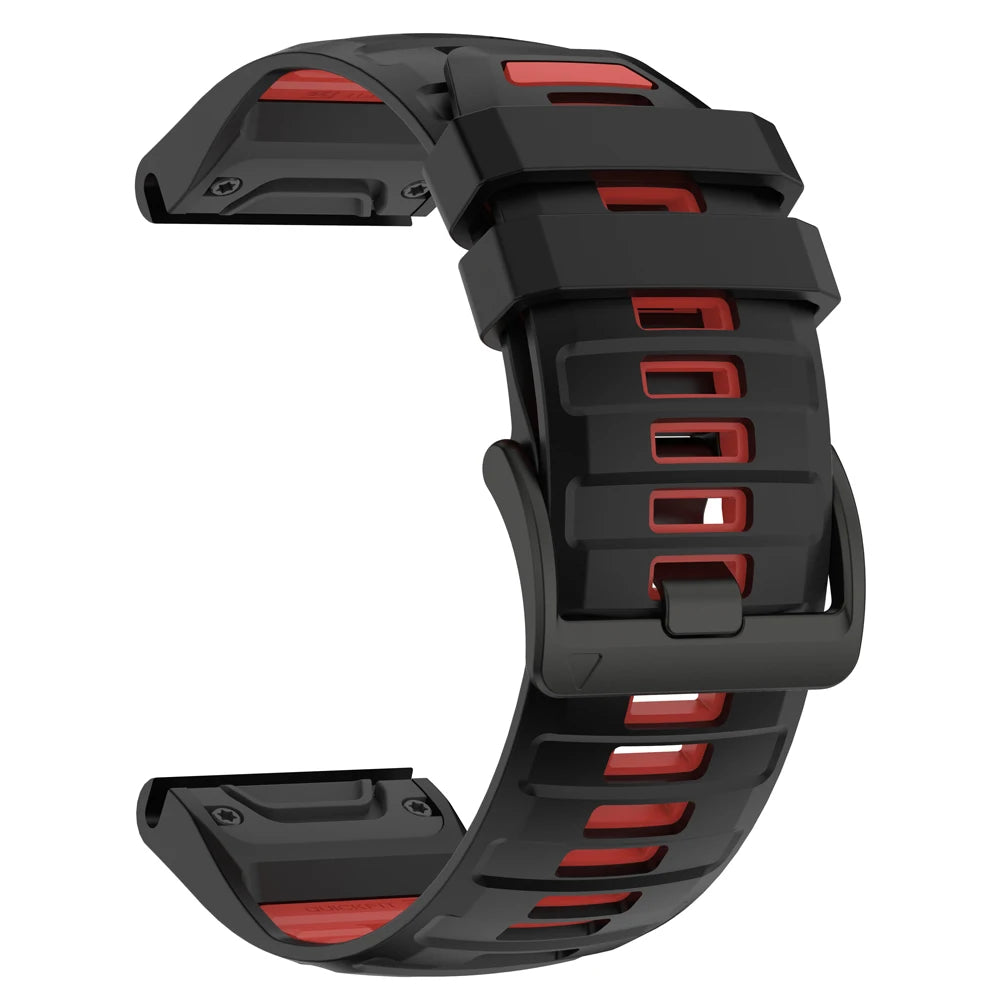 Sport Strap Silicone Watch Band 22mm 26mm For Garmin Fenix 8 Pro E 7 7X 6 6X 5 5X Plus Quick Release Bracelets Women Men Correa