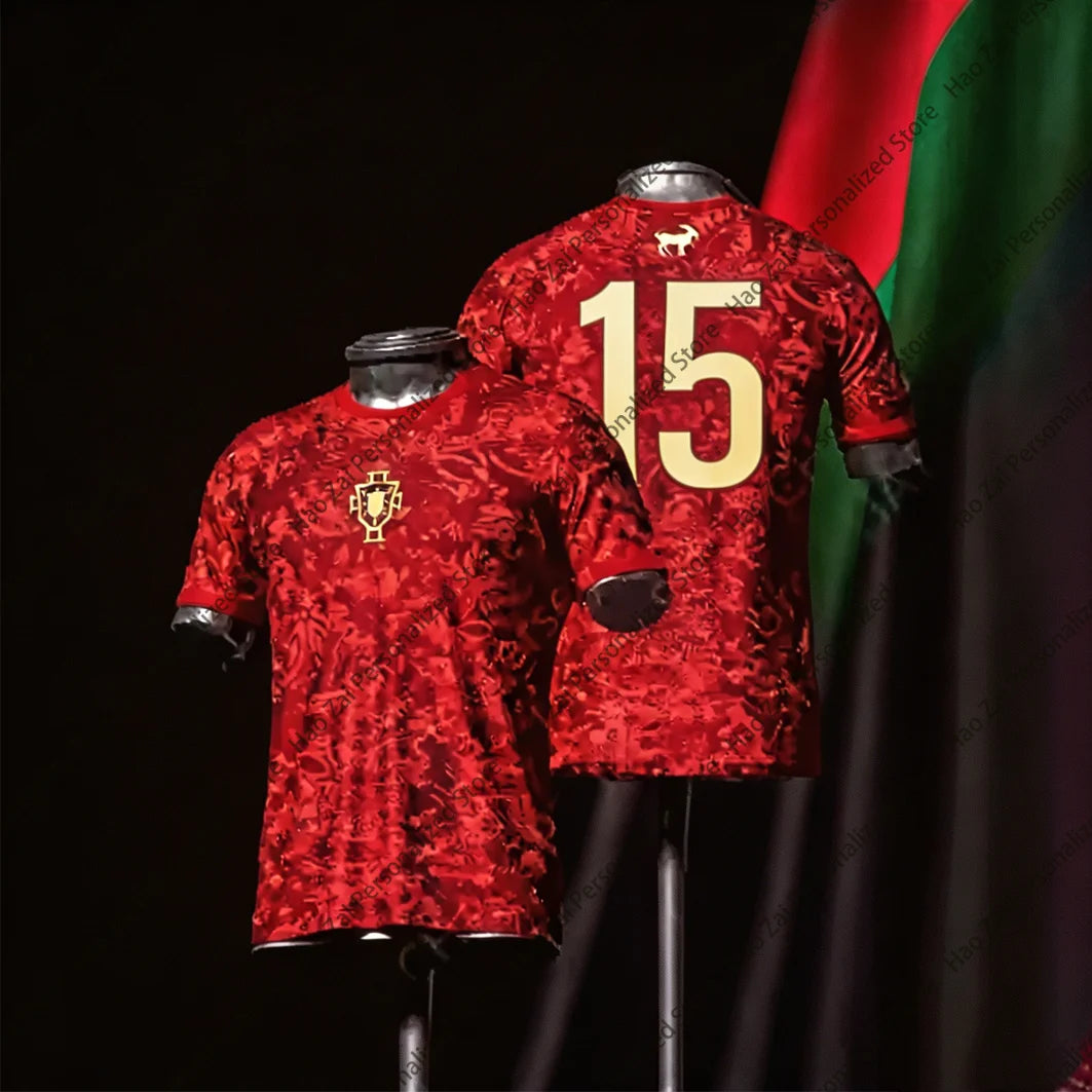 2026 Cristiano Ronaldo Commemorative Edition Jersey/T-Shirt—Portugal Men’s Women’s and Kids’ Sports and Casual Tops