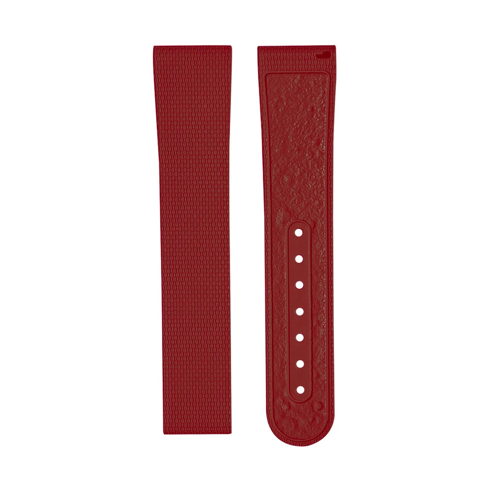 Watch Straps For Women 20mm For Omega MoonSwatch Speedmaster Cartier FKM Rubber Watch Strap Quick Release Universal Watch Bands