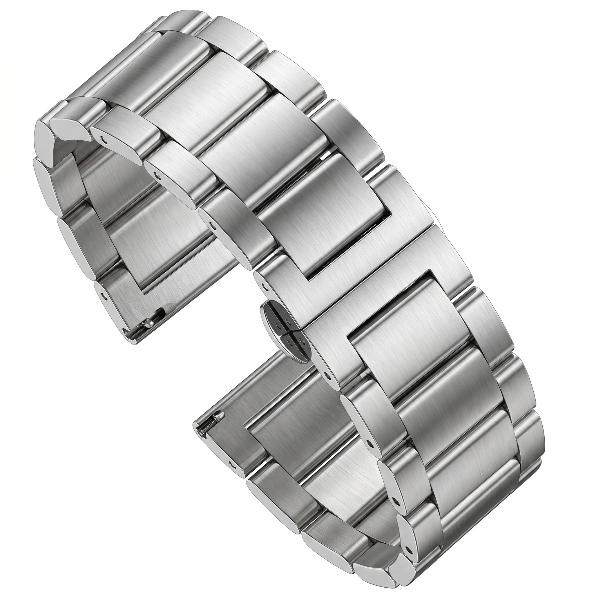 Solid Stainless Steel Watch Band 18 20 21 22 23 24mm Metal Bracelet Replacement Strap Men Women Wristband Accessories