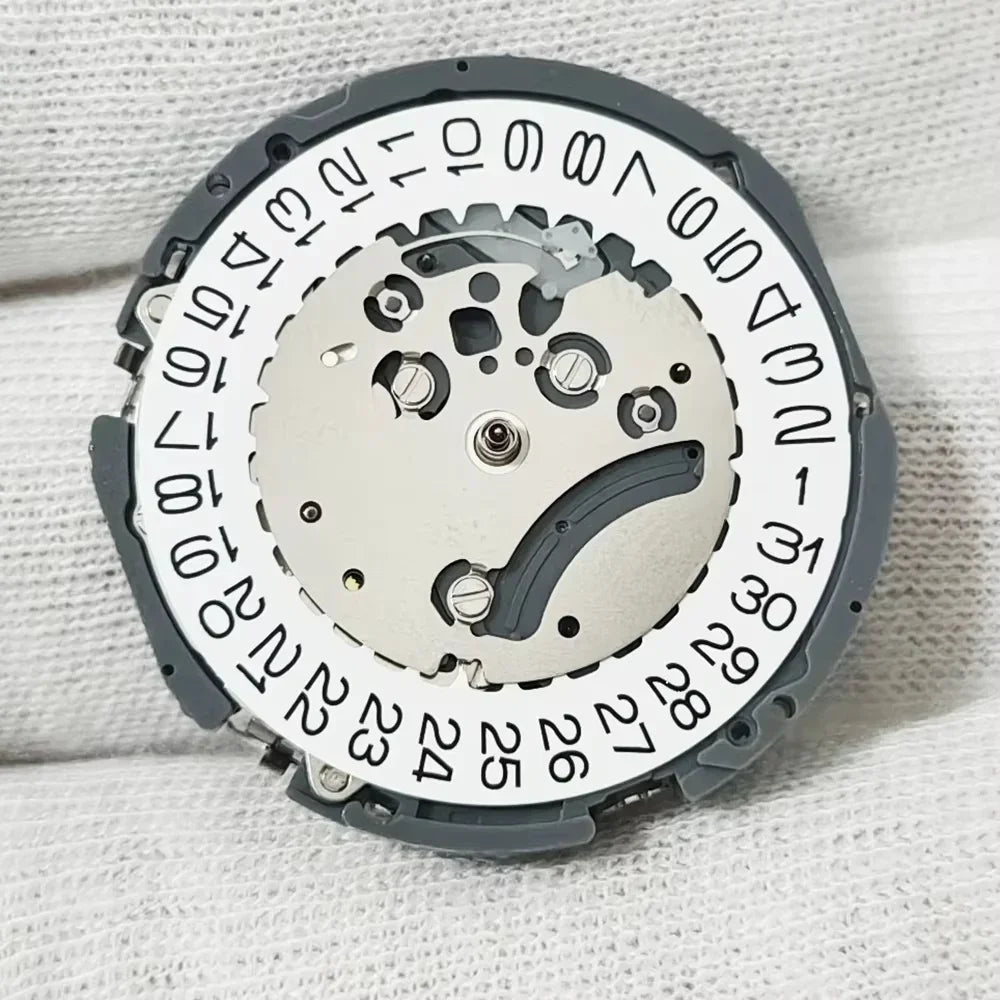 Japan Genuine VK63A Chronograph Quartz Movement with Battery Japan Original Mechanism VK63 VK61A VK67A Mod Replace Movement