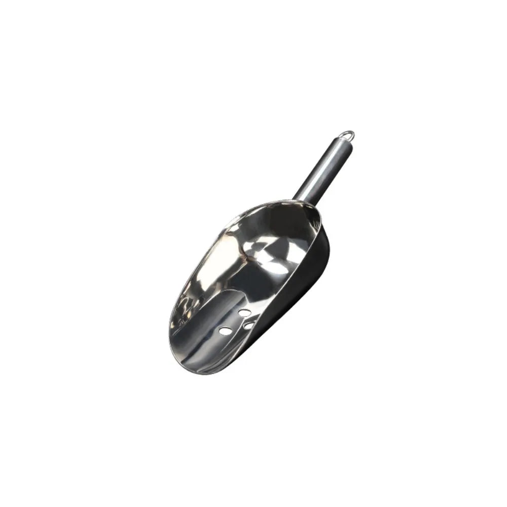 High Quality Stainless Steel Ice Scoops Kitchen Gadget Durable Bar Ice Scoop Easy to Clean Smooth Ice Shovel for Grain