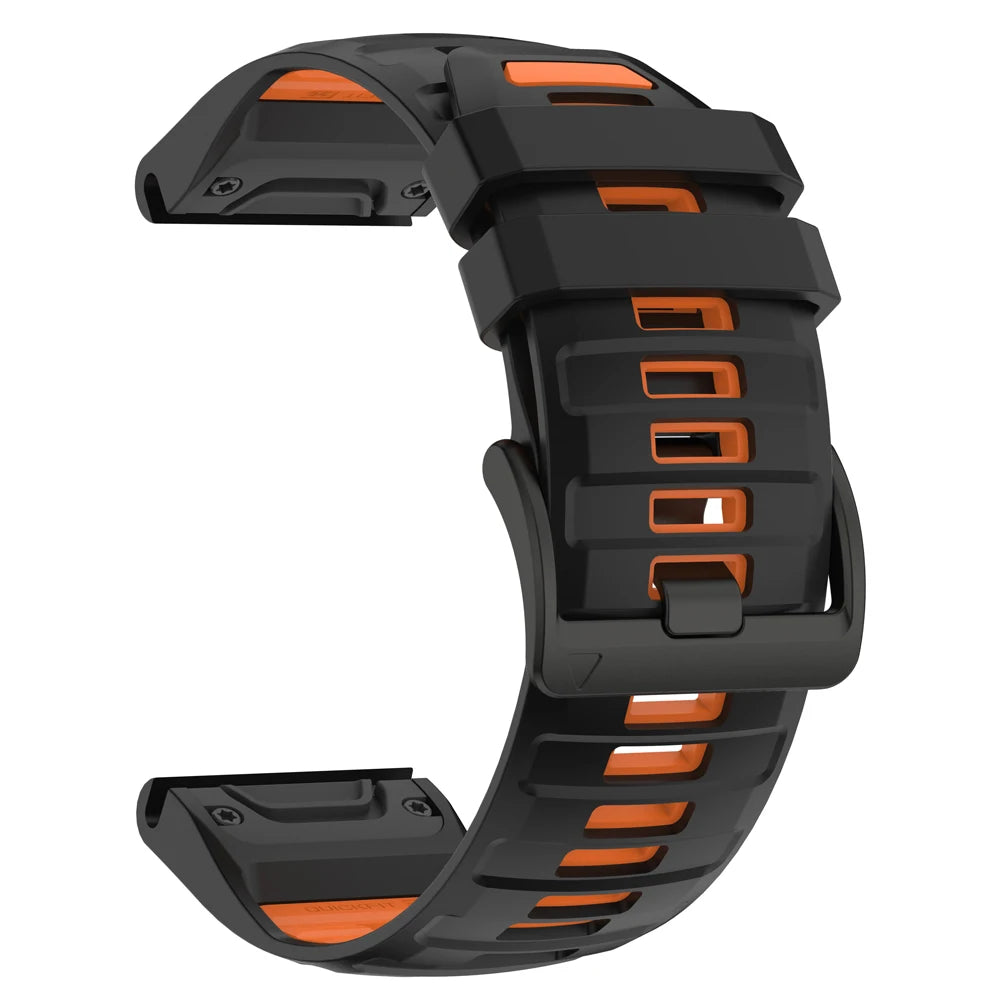 Sport Strap Silicone Watch Band 22mm 26mm For Garmin Fenix 8 Pro E 7 7X 6 6X 5 5X Plus Quick Release Bracelets Women Men Correa