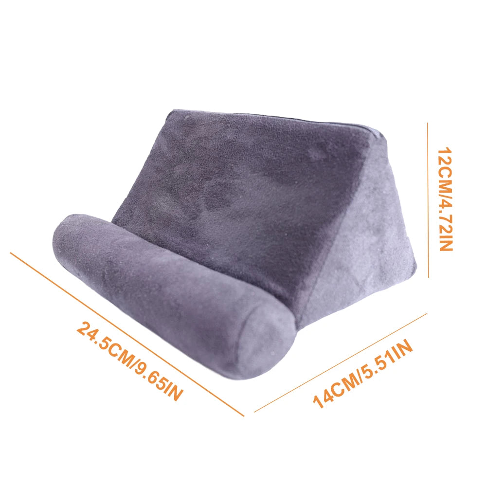 Sponge Pillow Tablet Holder for IPad Tablet Pillow Stand Cushion Laptop Tablet Holder Mobile Phone Support Pillow Reading Stand