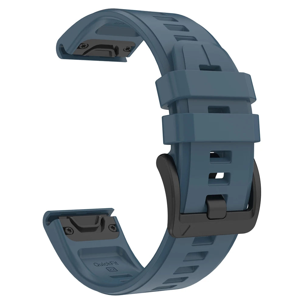 Sport Strap Silicone Watch Band 22mm 26mm For Garmin Fenix 8 Pro E 7 7X 6 6X 5 5X Plus Quick Release Bracelets Women Men Correa