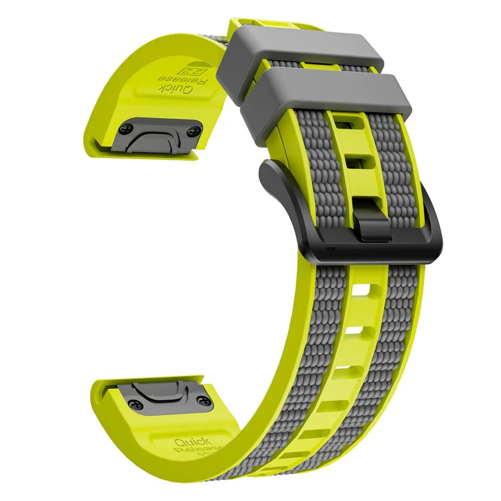 Fenix8 Watch Band For Garmin Fenix 8 Pro 47mm 51mm E 7 7X 6 6X/Epix Pro/Tactix8 970 965 QuickFit 22mm 26mm Sports Silicone Strap