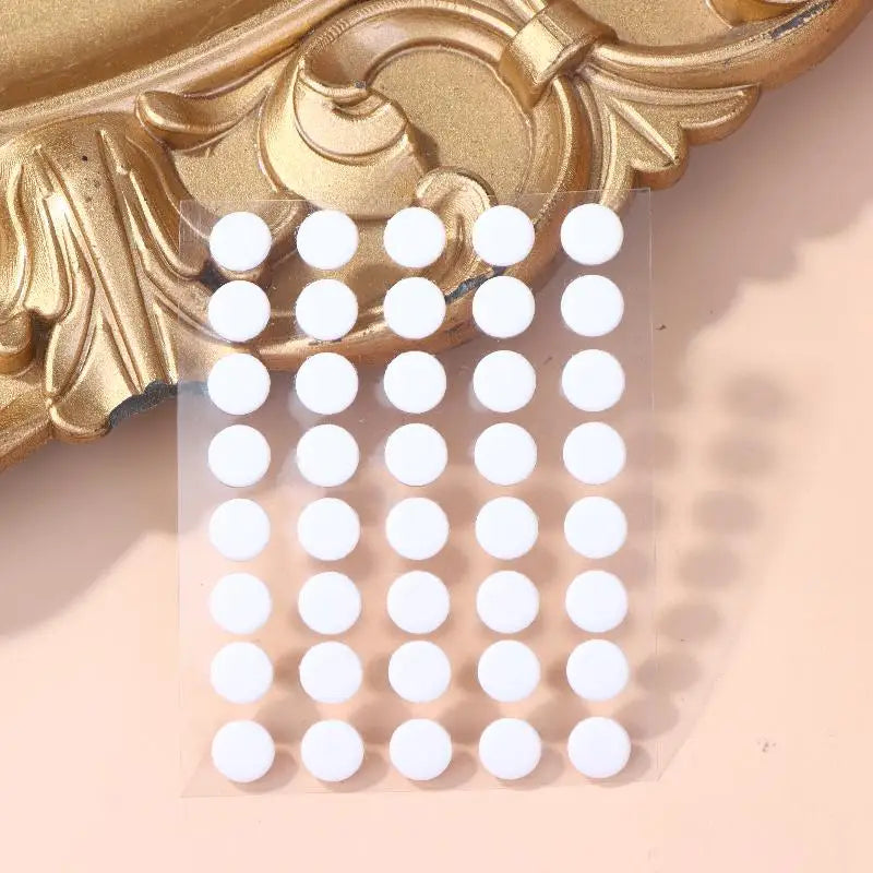 40Pcs 6.5mm Diameter 0.8mm Thickness Small Dots Universal Mouse Skates For Mouse Foot Glide Feet Sticker
