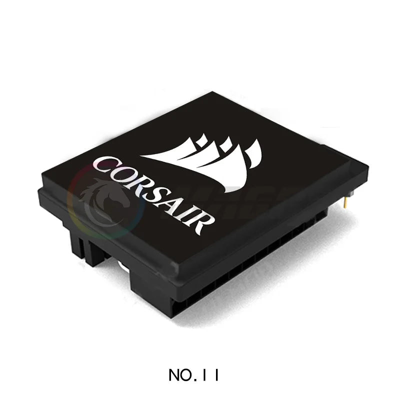 DIY Customizable ATX 24 Pin to 90 Degree Power Plug Supply Cable,Motherboard Connectors Modular Mounting