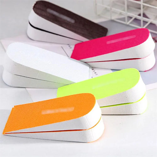 2.5cm Heightening Insole Invisible Unisex Women Heighten Insert Cushion Pads EVA Lifting Insole Heel Arch Support Taller Cushion