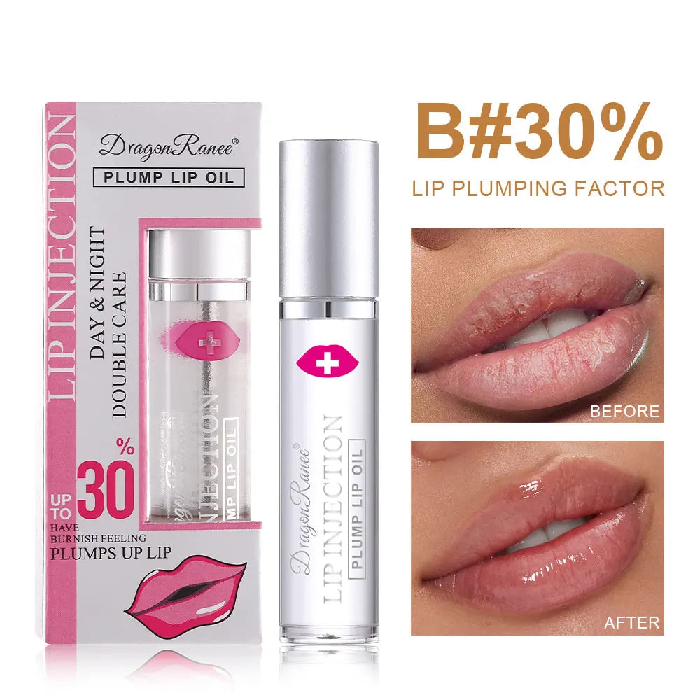 Instant Volumising Lip Plumper Oil Lip Enhancer Lip Gloss Plumping Serum Moisturizing Anti-Wrinkle Lipstick Sexy Lip Care Makeup