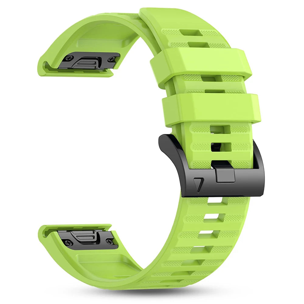 Fenix8 Watch Band For Garmin Fenix 8 Pro 47mm 51mm E 7 7X 6 6X/Epix Pro/Tactix8 970 965 QuickFit 22mm 26mm Sports Silicone Strap