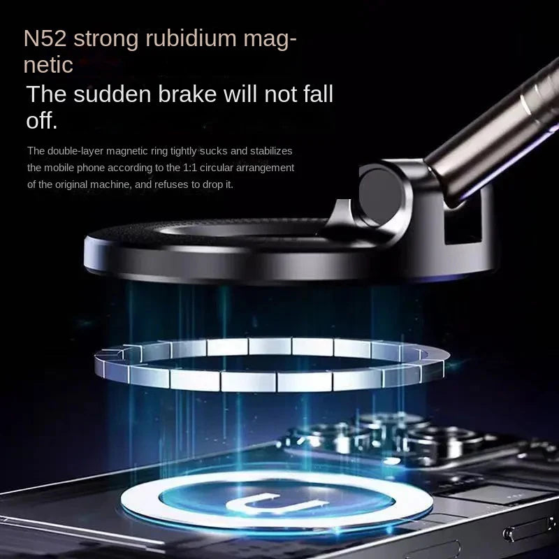 Suction Cup Car Phone Mount Universal Smartphone Navigation Stand Compatible With Most Cell Phones For Dashboard Windshield Auto Use
