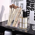 Transparent lipstick Cosmetic Makeup Acrylic Makeup Brush Tool Storage Box Case Make-up Brush Holder Table Organizer Makeup Tool