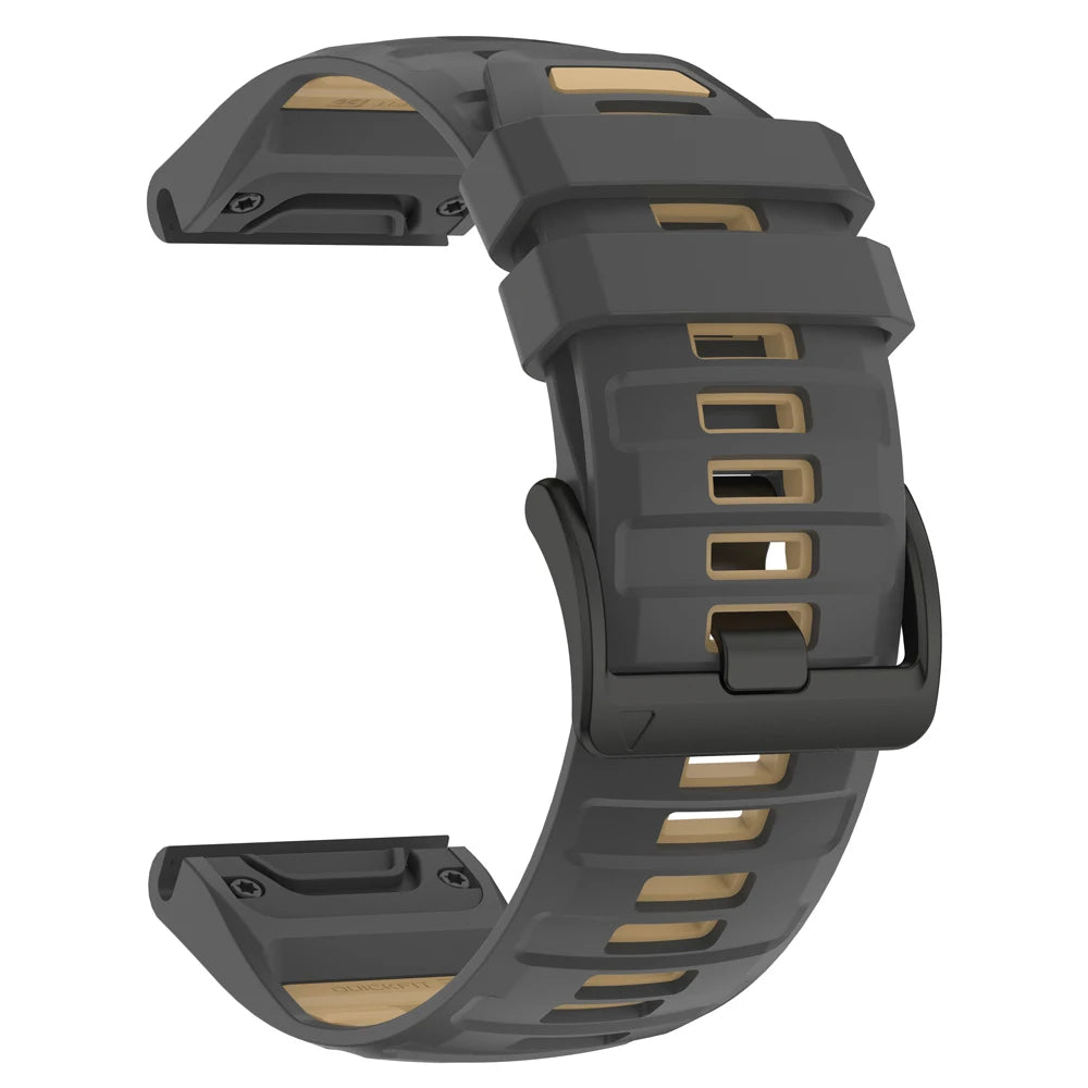 Sport Strap Silicone Watch Band 22mm 26mm For Garmin Fenix 8 Pro E 7 7X 6 6X 5 5X Plus Quick Release Bracelets Women Men Correa