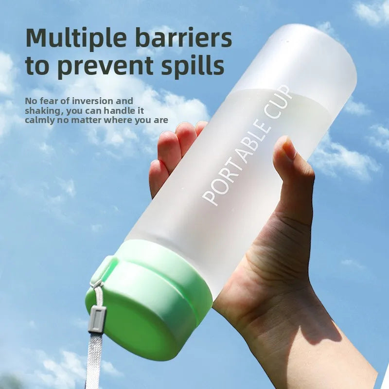 Portable 400ml Protein Powder Shaker Bottle Leak Proof Water Bottle for Gym Outdoor Fitness Training Sport Mixing Cup with Scale