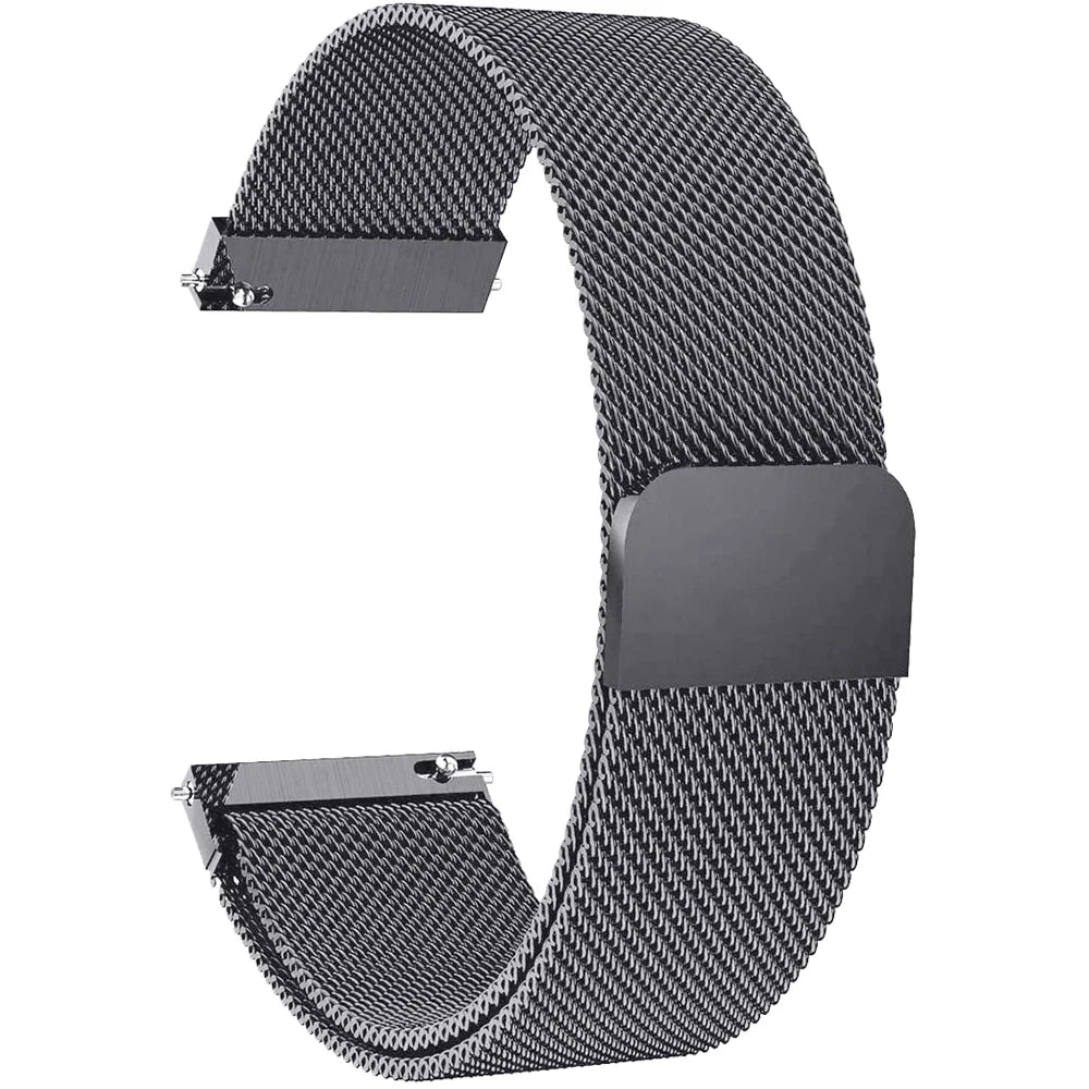 20mm/22mm Milanese band For Amazfit GTS/2/2e/3/4/GTS2 Mini/GTR 42mm/47mm/GTR2/3/4/Pro stratos Metal Bracelet Amazfit bip strap