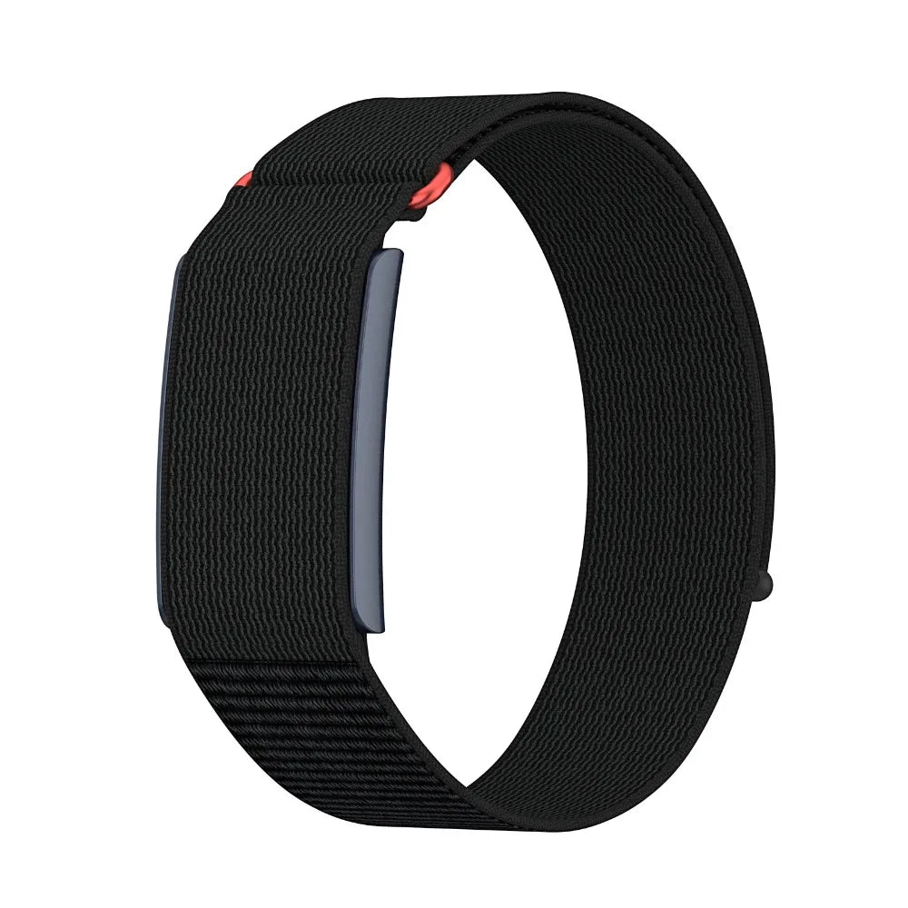 Nylon Sport Band Bicep Band Loop Design Adjustable Replacement Wristband Breathable for Amazfit Helio Strap