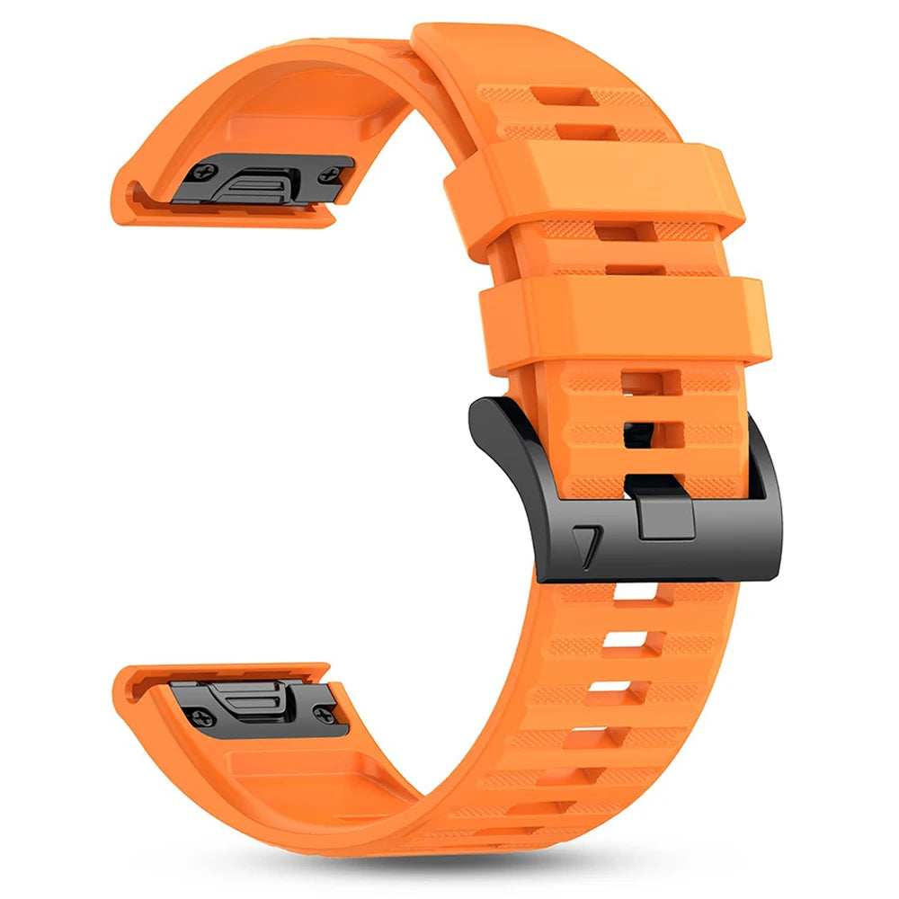 Fenix8 Watch Band For Garmin Fenix 8 Pro 47mm 51mm E 7 7X 6 6X/Epix Pro/Tactix8 970 965 QuickFit 22mm 26mm Sports Silicone Strap