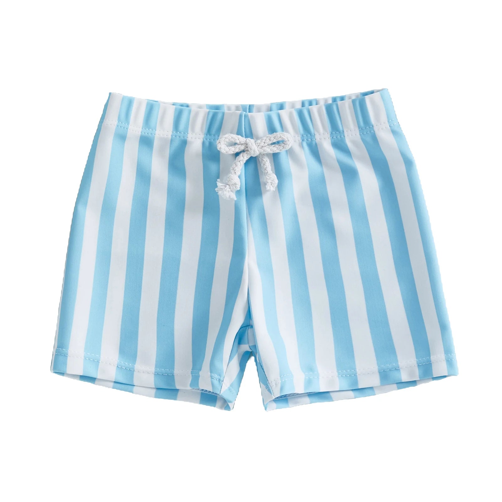 Citgeett Summer Kids Baby Boys Swim Trunks Stripes Print Elastic Waist Beach Shorts Shorts Clothes