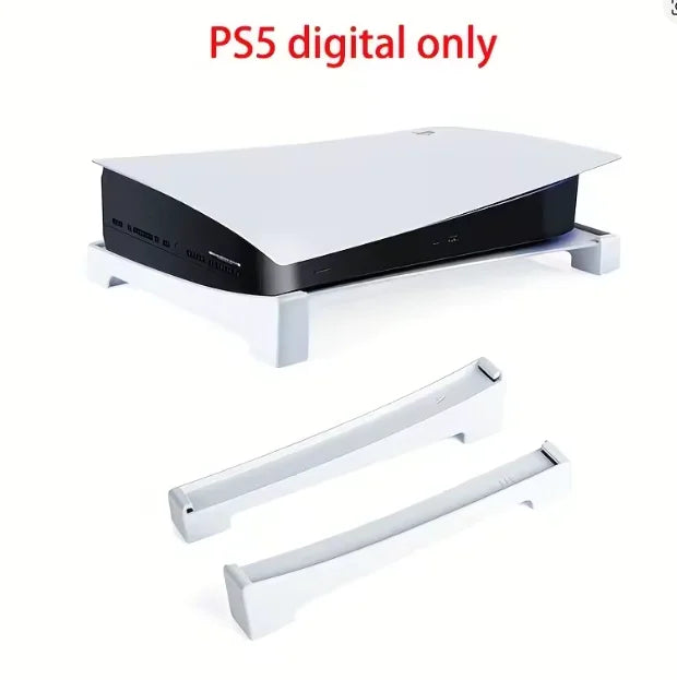 Desktop Bracket for PS5 Console Horizontal Game Console Cooling Base Stand for PlayStation 5 Disc & Digital Editions Accessories