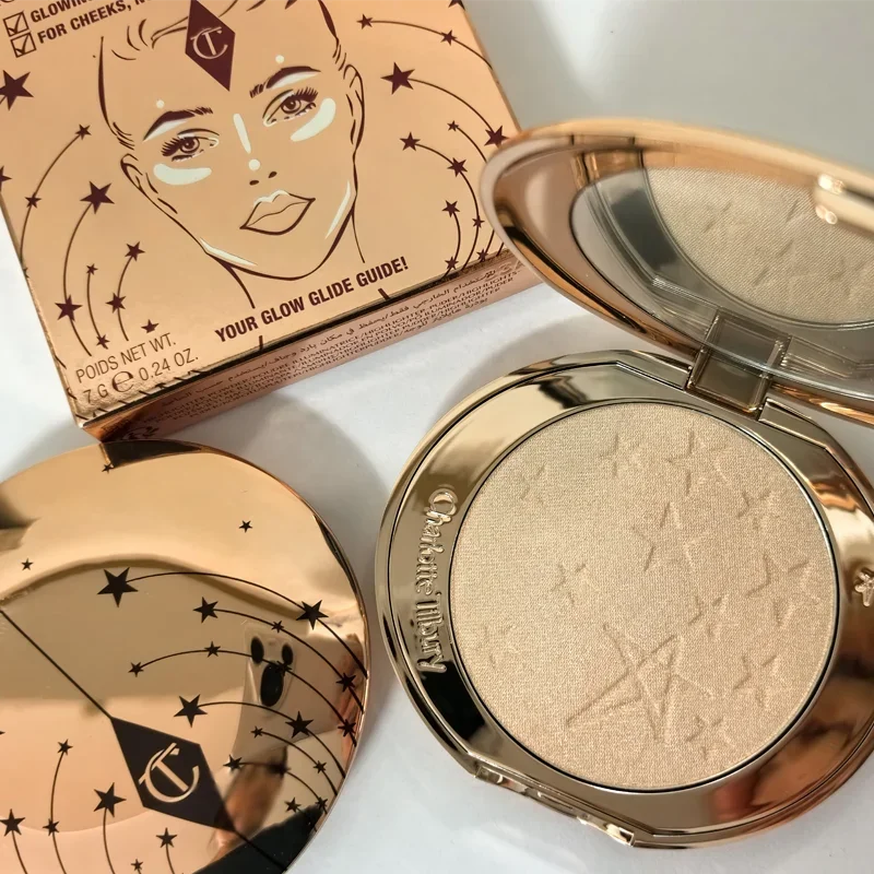 Fashion The Original CT Set Pressed Powder Lasting Powder Soft Texture Beauty Tool Women Oil Control Makeup Setting Honey Powder