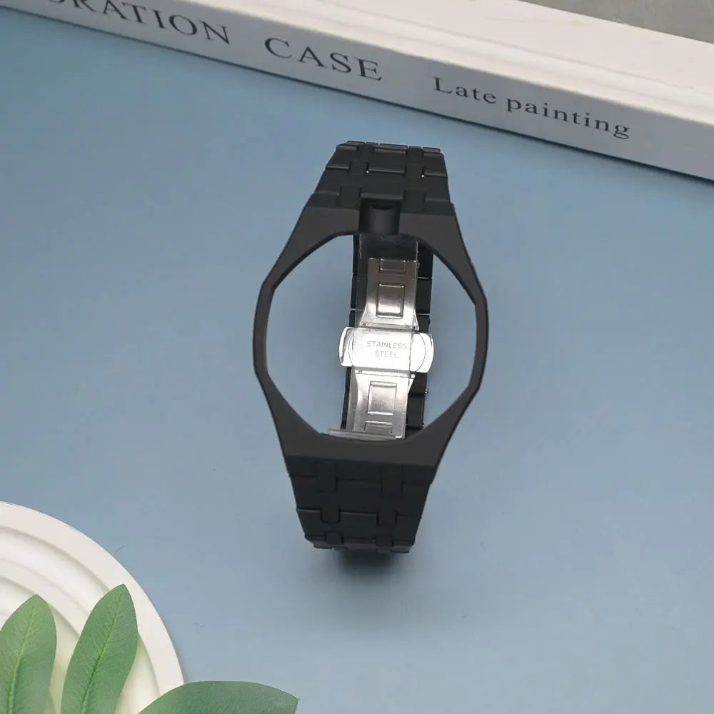 Luxury Plastic Modification Kit for Swatch X AP Royal POP Watch Eco Watch Case Link Strap Watch Conversion Pocket Mod Accessory
