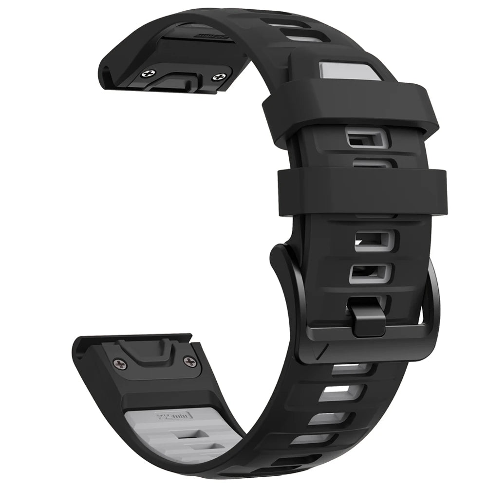 Fenix8 Watch Band For Garmin Fenix 8 Pro 47mm 51mm E 7 7X 6 6X/Epix Pro/Tactix8 970 965 QuickFit 22mm 26mm Sports Silicone Strap