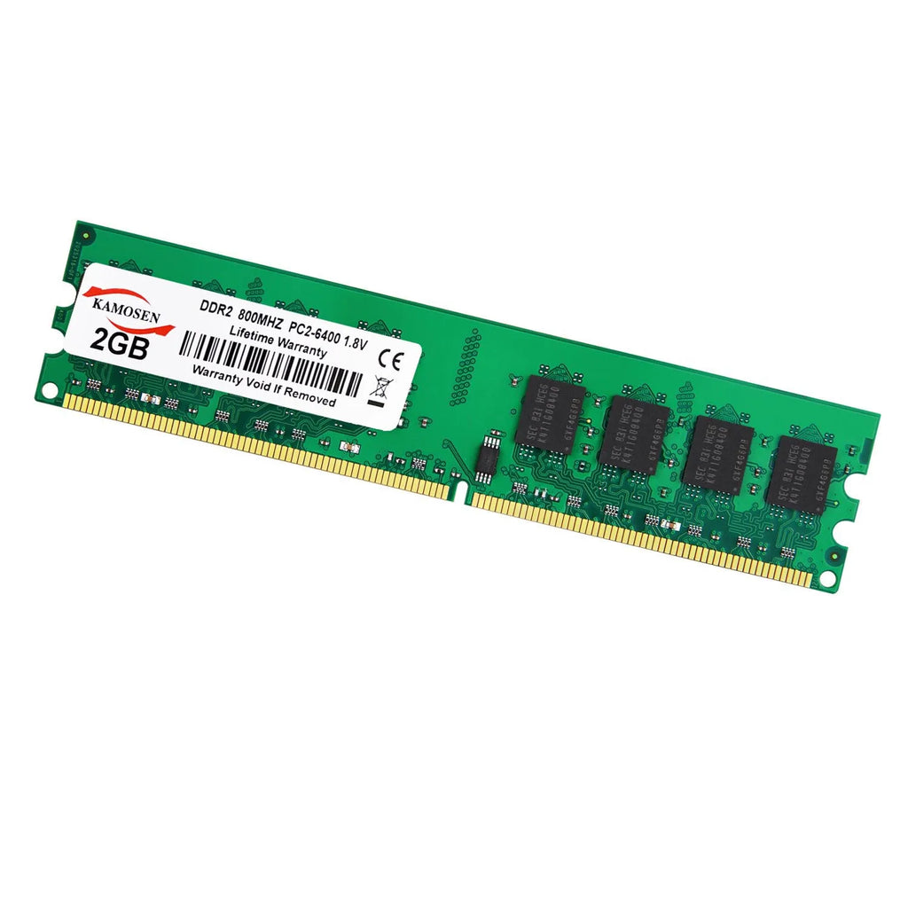 DDR2 DDR3 Desktop RAM 2GB 667 800 1333 1600MHz PC2 PC3-5300 PC2-6400 PC3-10600 PC3-12800 DIMM Computer Memory